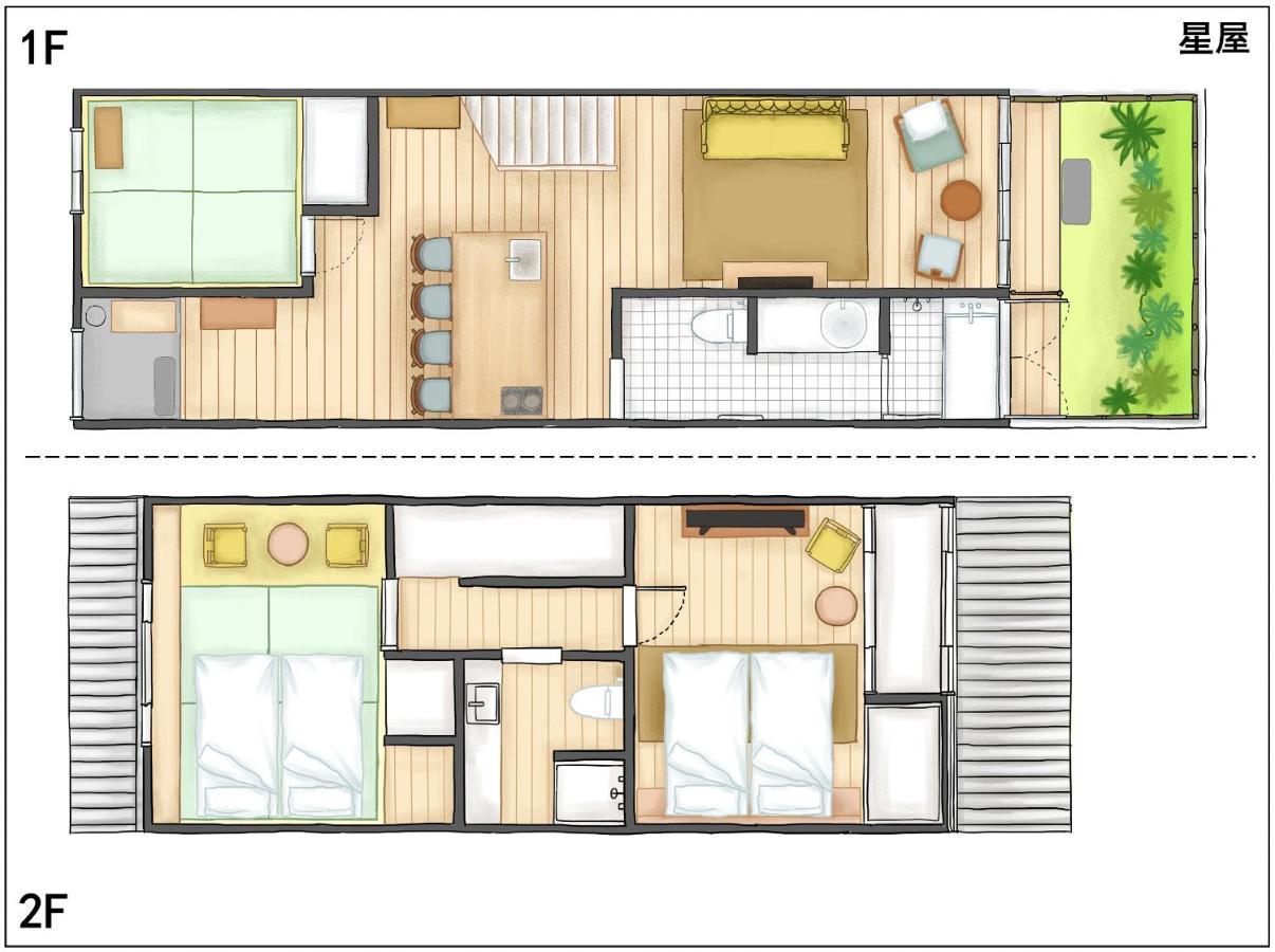 Guesthouse-Hana Starry Villa 교토 외부 사진